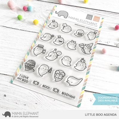 Mama Elephant Clear Stamps - Little Boo Agenda